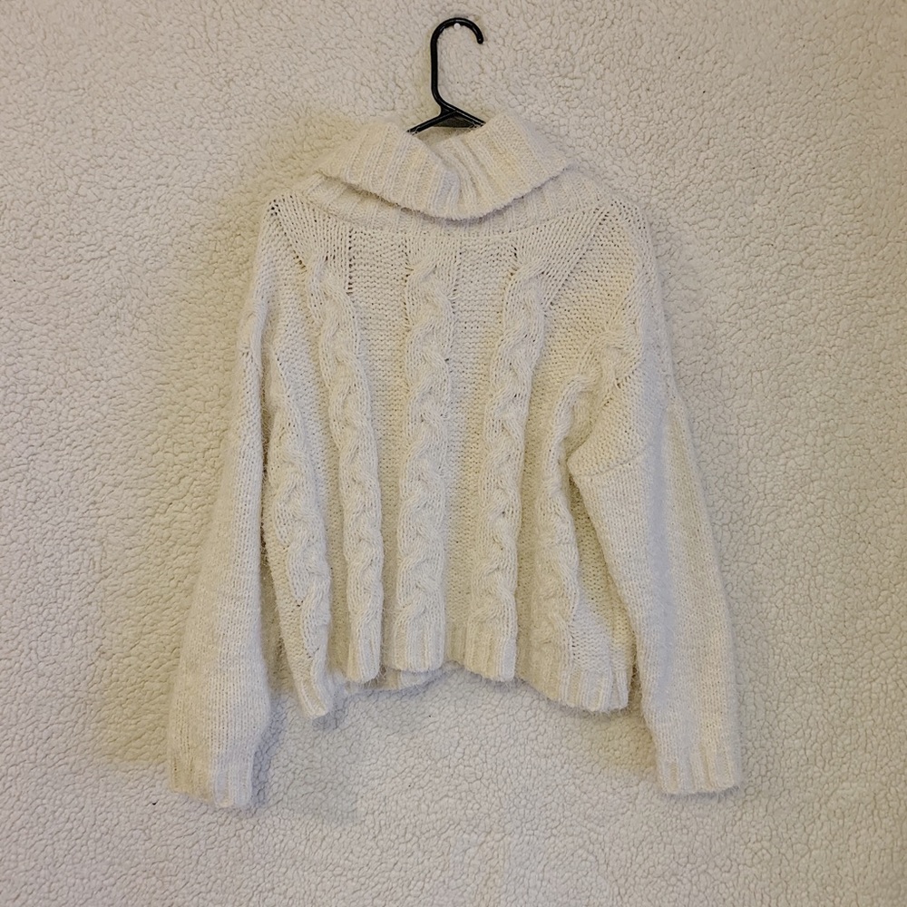 NWT Cowl Neck Knit Sweater
